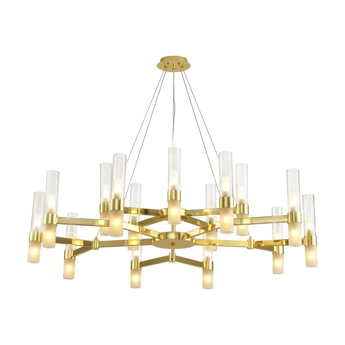 Step into Design Lampa wisząca CANDELA-15 złota 120cm DN1505-15 gold