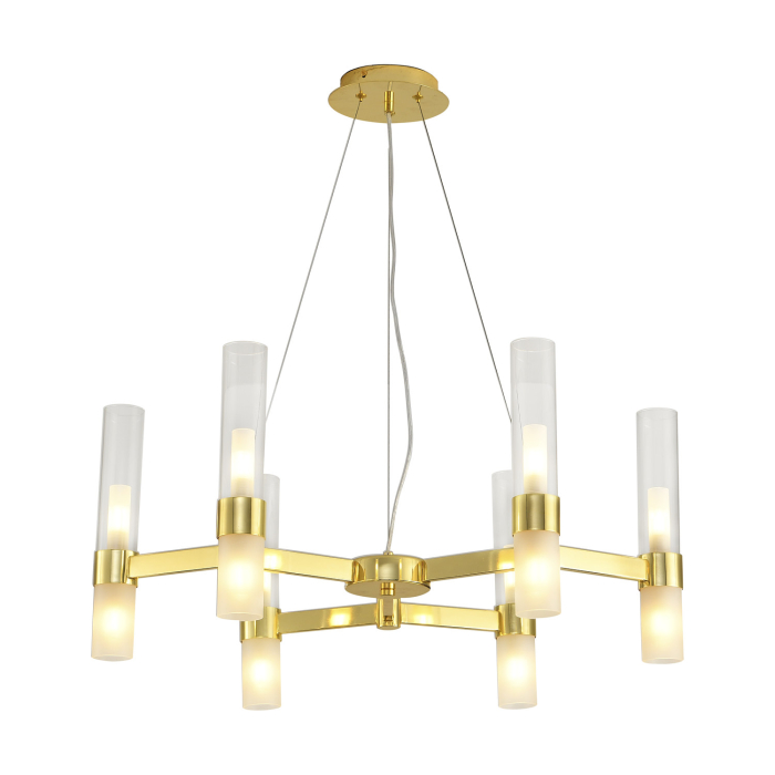 Step into Design Lampa wisząca CANDELA-6 złota 70cm DN1505-6 gold