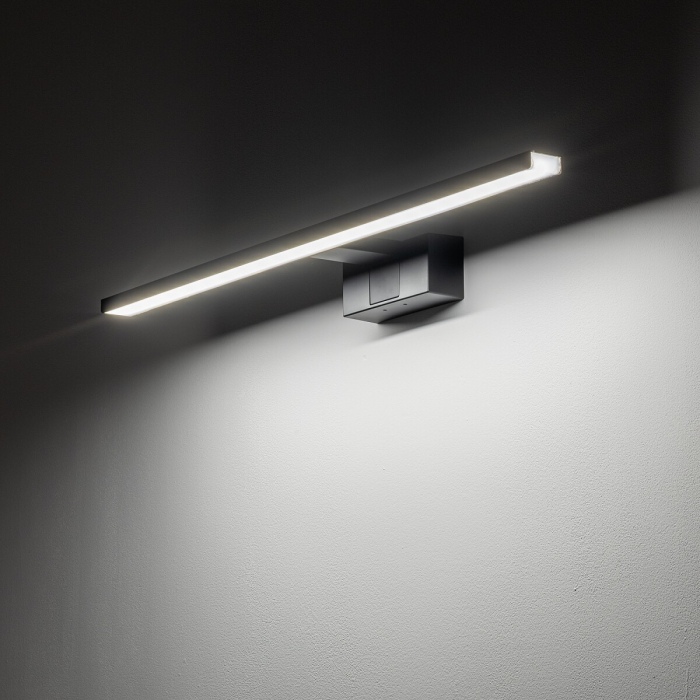 Nowodvorski CEZANNE LED M  Ścienna Kinkiet obrazowe Max moc 12W LED 4000K Czarny 10677