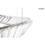 MOOSEE lampa wisząca WAVE CORDON 2B chrom (MSE1501100194)