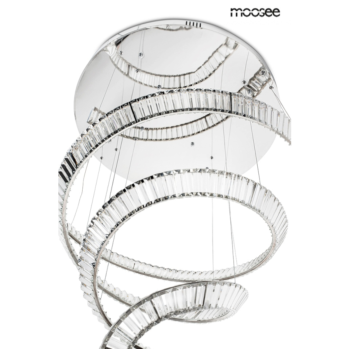 MOOSEE lampa wisząca WAVE CORDON 2B chrom (MSE1501100194)