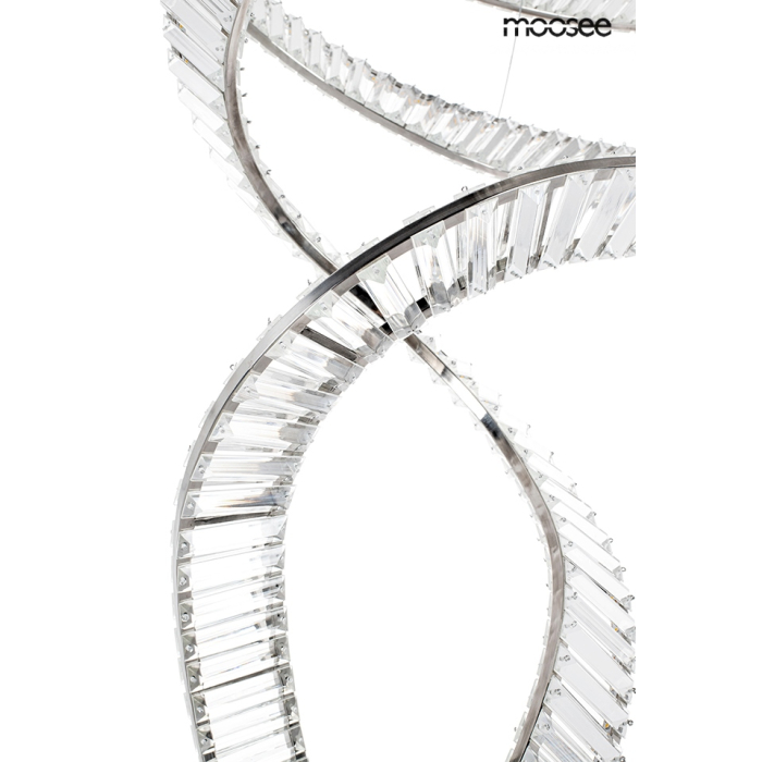 MOOSEE lampa wisząca WAVE CORDON 2B chrom (MSE1501100194)