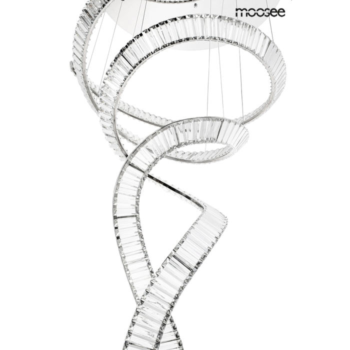 MOOSEE lampa wisząca WAVE CORDON 2B chrom (MSE1501100194)