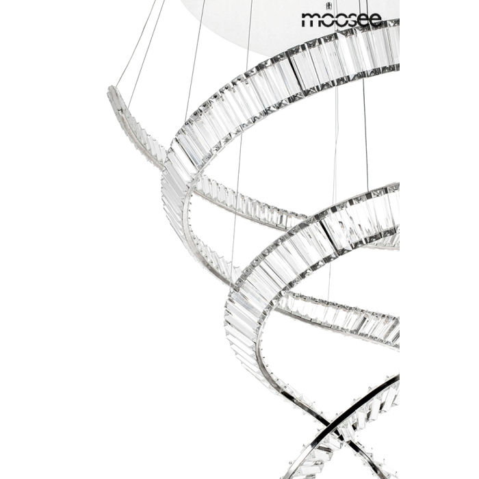 MOOSEE lampa wisząca WAVE CORDON 2B chrom (MSE1501100194)