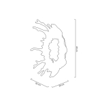 MOOSEE lampa ścienna SPLASH M (MSE1501100172)