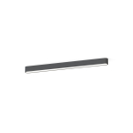 Nowodvorski SOFT CEILING LED 90X6  Sufitowa Plafon Max moc 16W LED TUBE T8 Grafitowy 7533