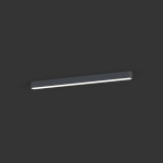 Nowodvorski SOFT CEILING LED 90X6  Sufitowa Plafon Max moc 16W LED TUBE T8 Grafitowy 7533