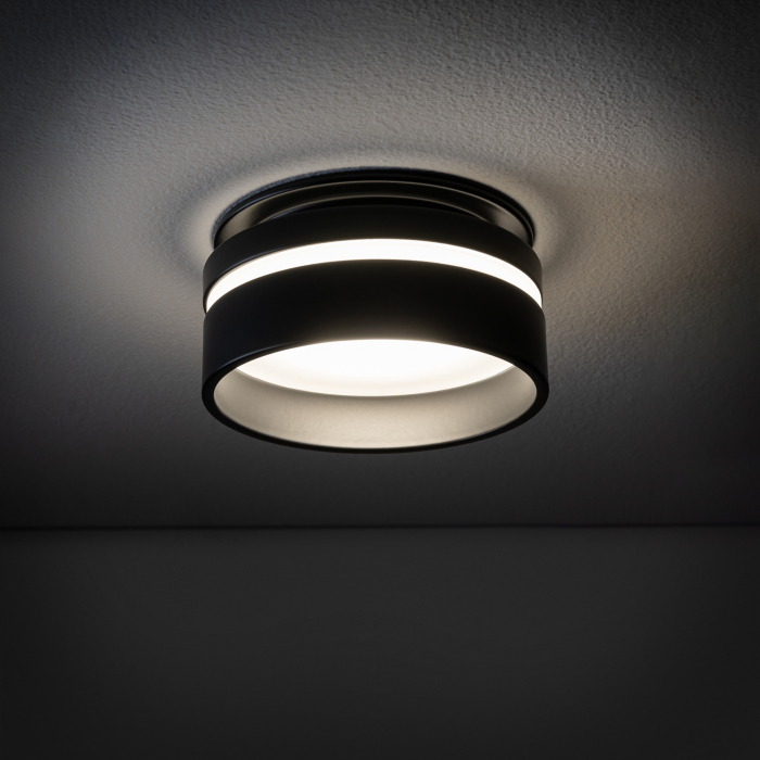 Nowodvorski MLJET  Spot Podtynkowa Max moc 10W only LED GU10 Czarny 10493