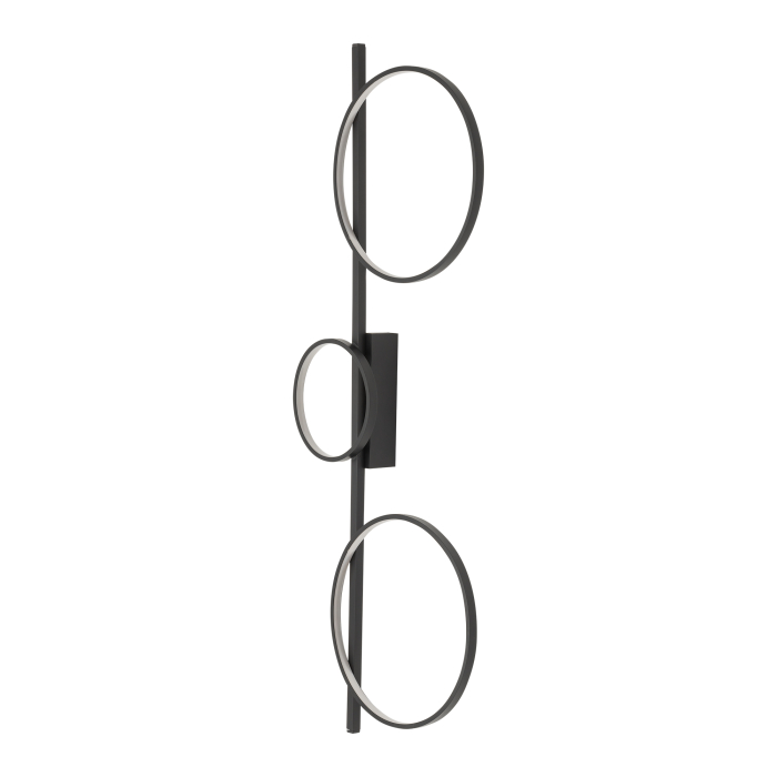 Nowodvorski CIRCOLO LED  Sufitowa Plafon Max moc 33W LED 3000K Czarny 10816
