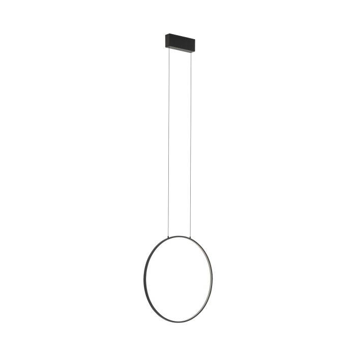Nowodvorski CIRCOLO LED S  Sufitowa Wisząca Max moc 18W LED 3000K Czarny 10810