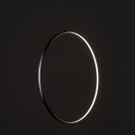 Nowodvorski CIRCOLO LED M  Sufitowa Wisząca Max moc 21W LED 3000K Czarny 10811