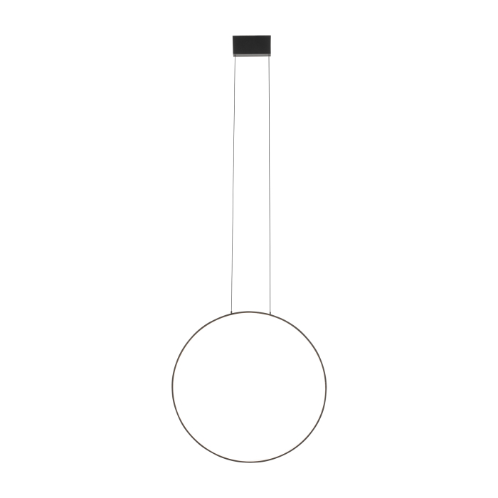 Nowodvorski CIRCOLO LED M  Sufitowa Wisząca Max moc 21W LED 3000K Czarny 10811