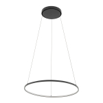 Nowodvorski CIRCOLO LED M  Sufitowa Wisząca Max moc 21W LED 3000K Czarny 10812