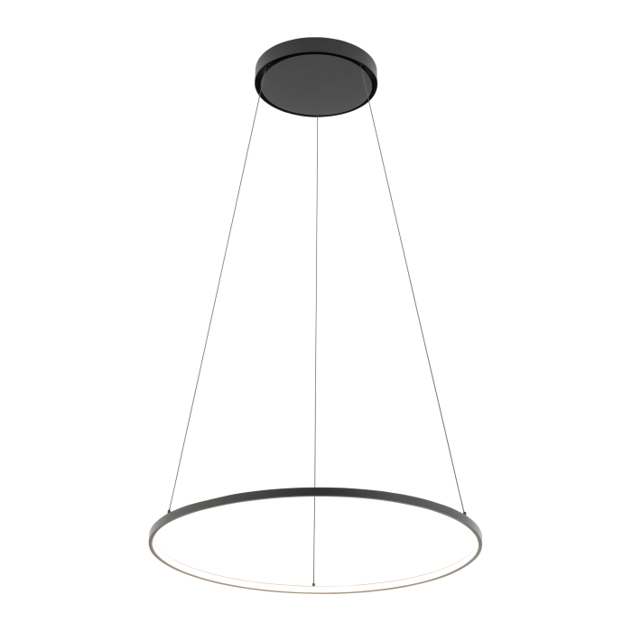 Nowodvorski CIRCOLO LED M  Sufitowa Wisząca Max moc 21W LED 3000K Czarny 10812