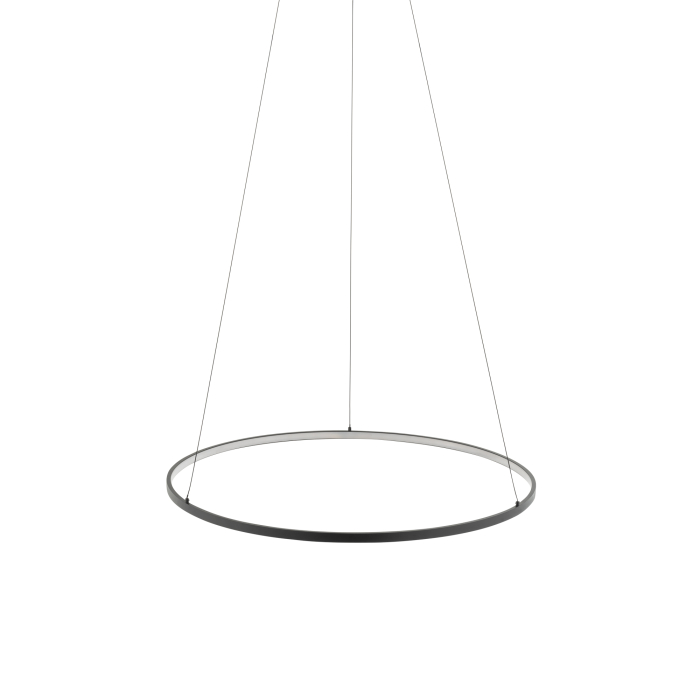 Nowodvorski CIRCOLO LED M  Sufitowa Wisząca Max moc 21W LED 3000K Czarny 10812