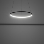 Nowodvorski CIRCOLO LED M  Sufitowa Wisząca Max moc 21W LED 3000K Czarny 10812