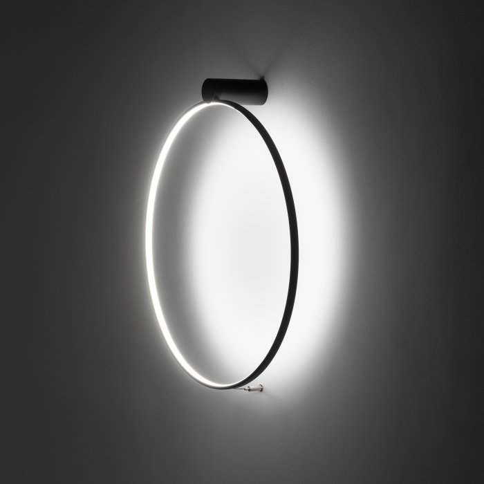 Nowodvorski CIRCOLO LED M  Sufitowa Plafon Max moc 21W LED 3000K Czarny 10815
