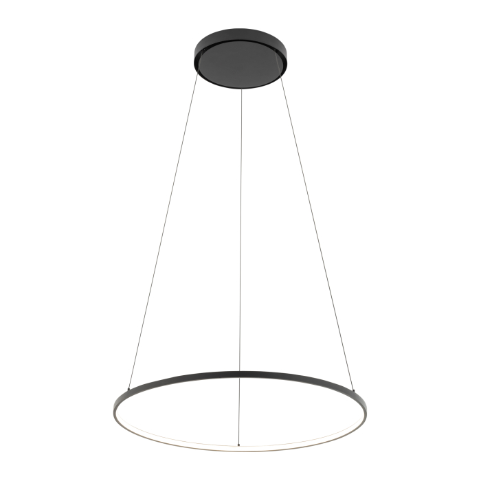 Nowodvorski CIRCOLO LED M  Sufitowa Wisząca Max moc 21W LED 4000K Czarny 10862