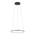 Nowodvorski CIRCOLO LED S  Sufitowa Wisząca Max moc 18W LED 4000K Czarny 10863