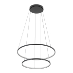 Nowodvorski CIRCOLO LED  Sufitowa Wisząca Max moc 35W LED 4000K Czarny 10864