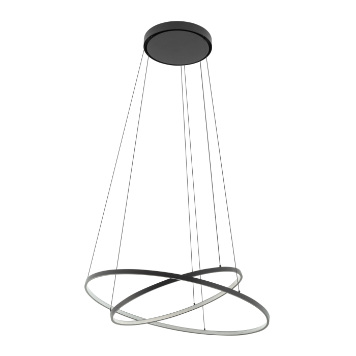 Nowodvorski CIRCOLO LED  Sufitowa Wisząca Max moc 35W LED 4000K Czarny 10864