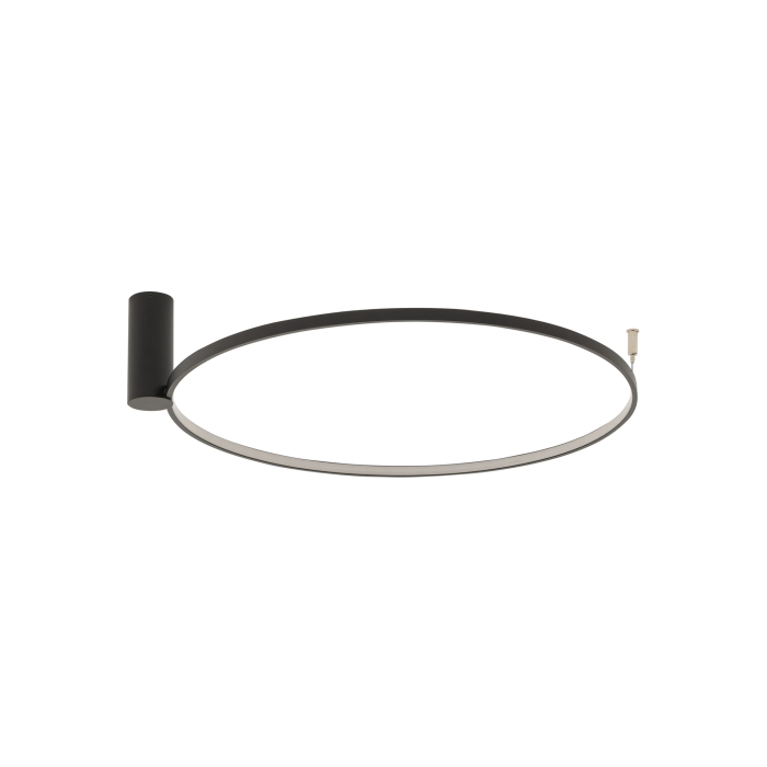 Nowodvorski CIRCOLO LED S  Sufitowa Plafon Max moc 18W LED 3000K Czarny 10928