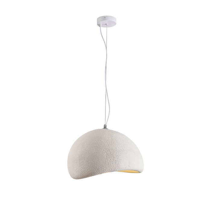 Step into Design Lampa wisząca STONE LED biała  40cm DN426-400