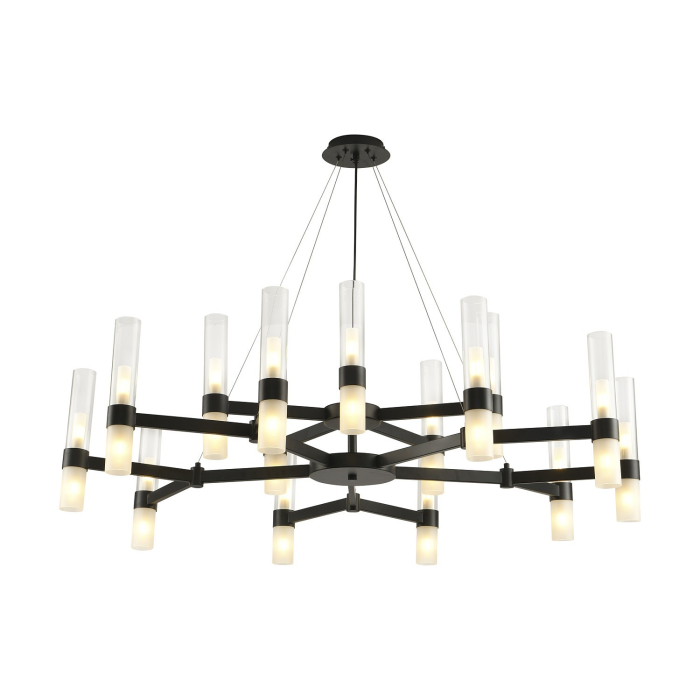 Step into Design Lampa wisząca CANDELA-15 złota 120cm DN1505-15 black
