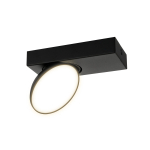 Italux Castelio Reflektor/Spot czarny 1xLED 5W 4000K SPL-31976-1B-BK