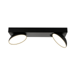 Italux Castelio Reflektor/Spot czarny 2xLED 10W 4000K SPL-31976-2B-BK