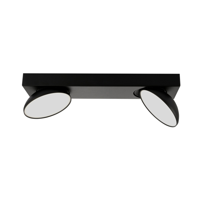 Italux Castelio Reflektor/Spot czarny 2xLED 10W 4000K SPL-31976-2B-BK