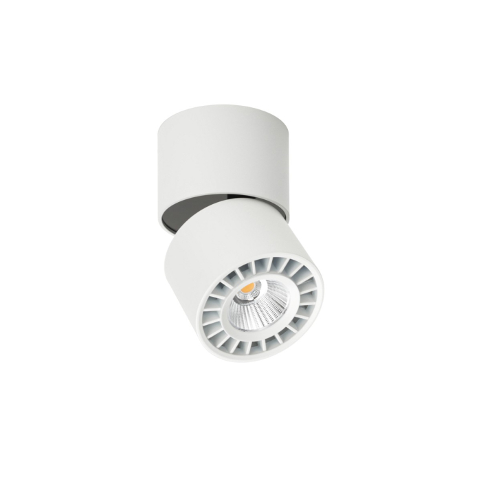 Italux Herios Natynkowa Biały, czarny 1xLED 12W 3000K CLN-97018-12W-L-3K
