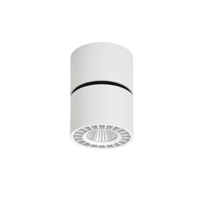 Italux Herios Natynkowa Biały, czarny 1xLED 12W 3000K CLN-97018-12W-L-3K