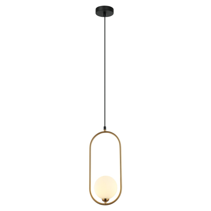 Italux Lupus Wisząca Brąz antyczny, biały 1xG9 25W PND-3965-1-BRO