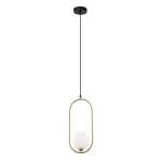 Italux Lupus Wisząca Brąz antyczny, biały 1xG9 25W PND-3965-1-BRO