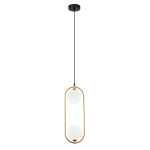 Italux Lupus Wisząca Brąz antyczny, biały 2xG9 25W PND-3965-2-BRO