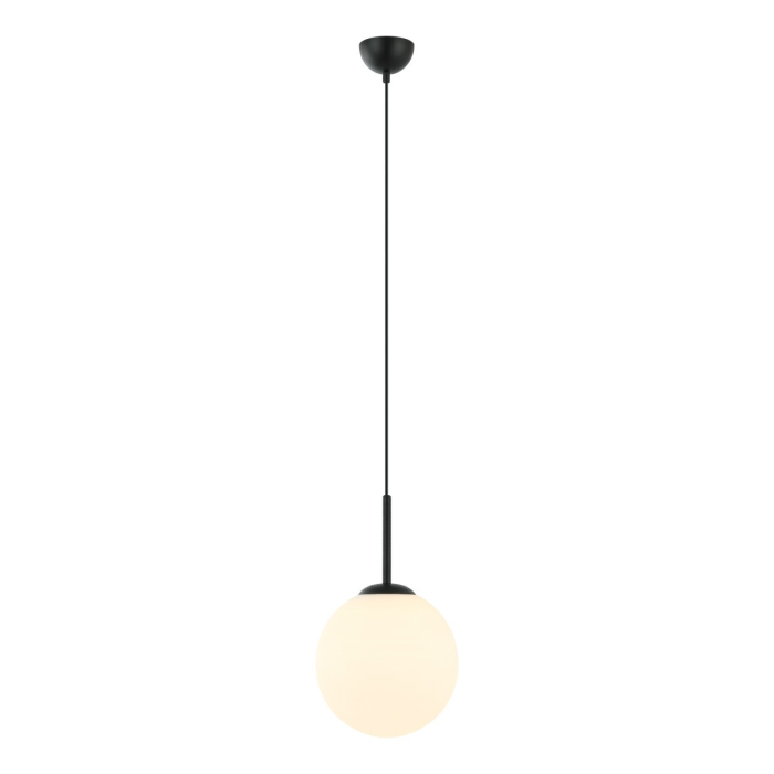 Italux Deore Wisząca Czarny, biały 1xE27 40W PND-5578-1M-BK
