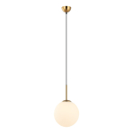 Italux Deore Wisząca Brąz antyczny, biały 1xE27 40W PND-5578-1M-BRO