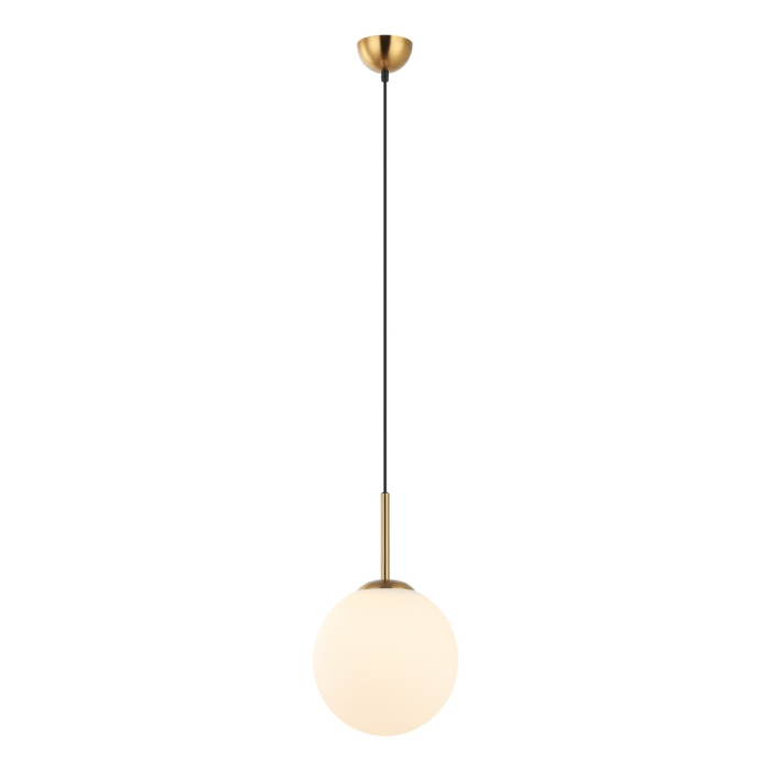 Italux Deore Wisząca Brąz antyczny, biały 1xE27 40W PND-5578-1M-BRO