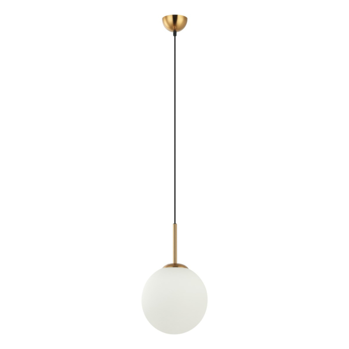 Italux Deore Wisząca Brąz antyczny, biały 1xE27 40W PND-5578-1M-BRO