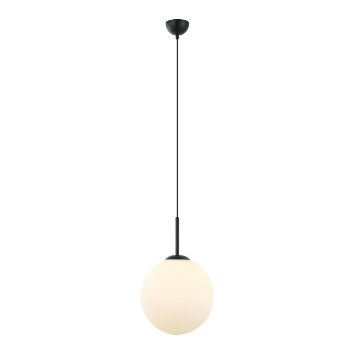 Italux Deore Wisząca Czarny, biały 1xE27 40W PND-5578-1L-BK