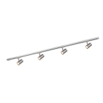 Italux Marvi TR Jazz SN Szynoprzewody - zestawy Nikiel satynowany 4xGU10 40W 911408-4-SN-SET