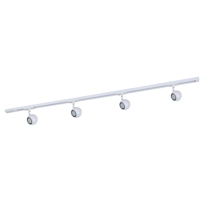 Italux Marvi TR Blake Szynoprzewody - zestawy Biały 4xGU10 40W 920403-4-WH-SET