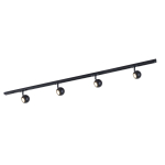 Italux Marvi TR Blake Szynoprzewody - zestawy Czarny 4xGU10 40W 920421-4-BL-SET