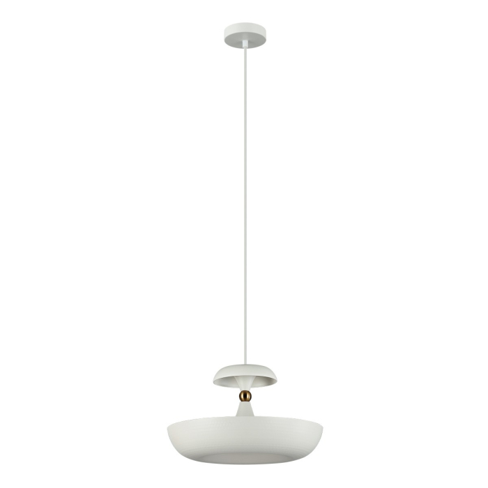 Italux Marina Wisząca Biały 1xE27 40W PND-73221-1L-WH