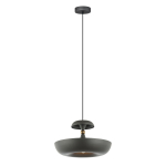 Italux Marina Wisząca Szary 1xE27 40W PND-73221-1L-GR