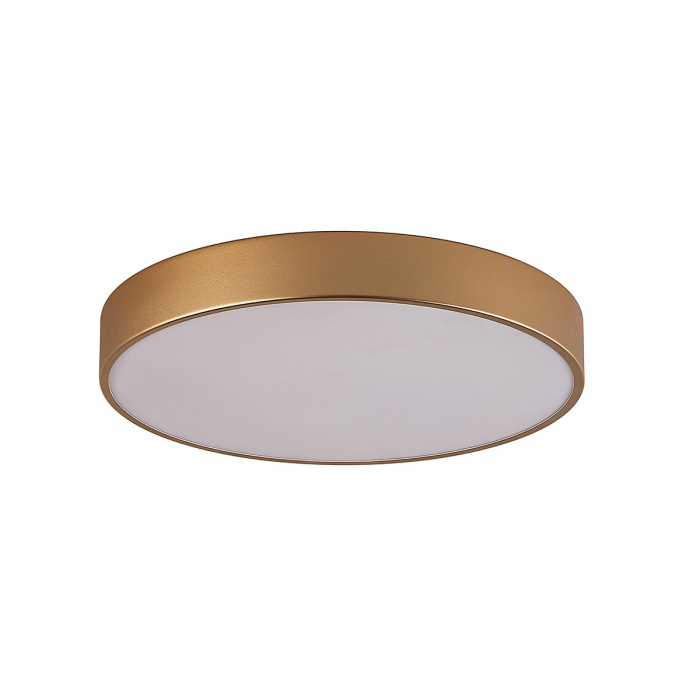 Italux Orbital Plafon Złoty piaskowany 1xLED 35W 4000K 5361-835RC-GD-4
