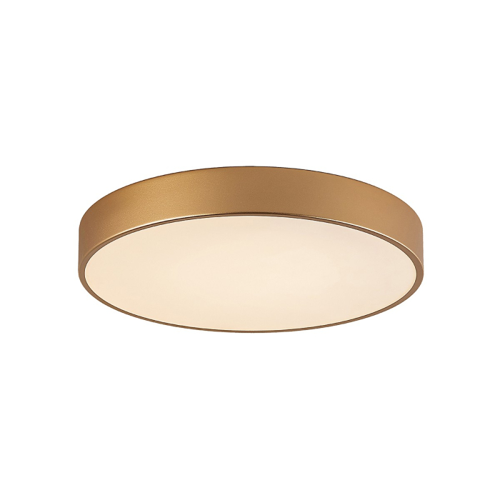 Italux Orbital Plafon Złoty piaskowany 1xLED 35W 4000K 5361-835RC-GD-4