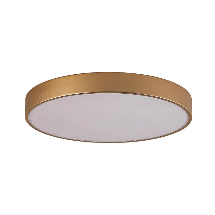 Italux Orbital Plafon Złoty piaskowany 1xLED 60W 4000K 5361-860RC-GD-4