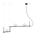 Italux Kernio Wisząca Czarny 3xG9 25W PND-357783-BK+W